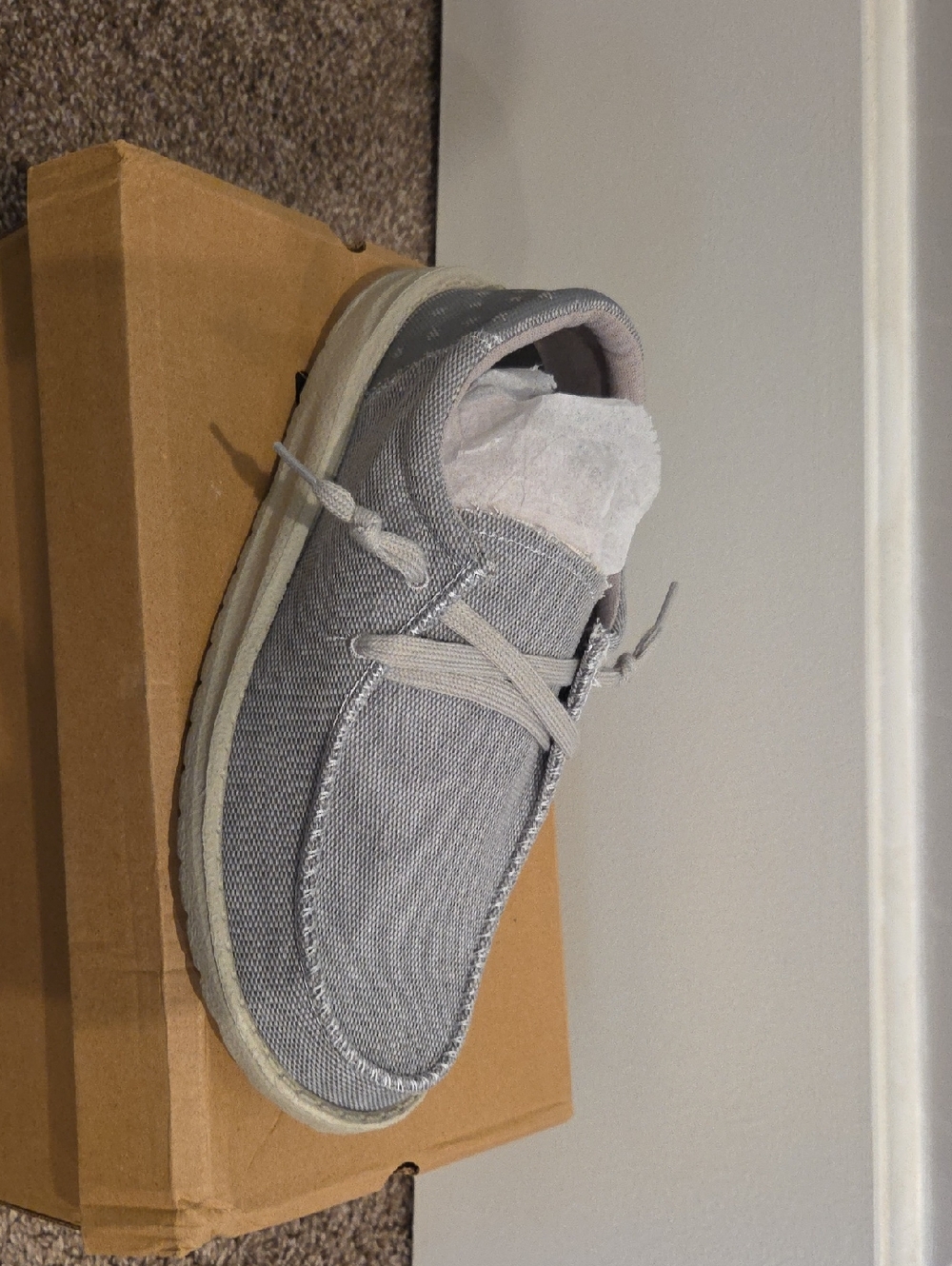 Men's Casual Grey Slip-On Loafer — Lightweight Everyday Comfort